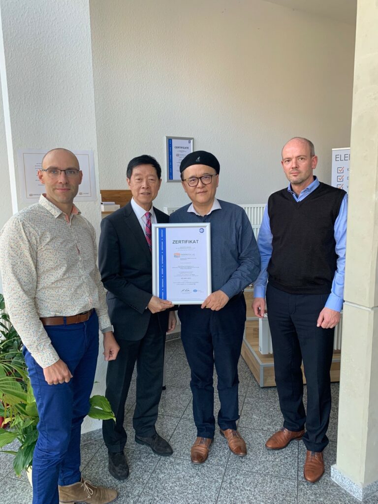 Thermotec AG - TÜV certification is well received by Chinese partner - thermotec uev zertifizierung